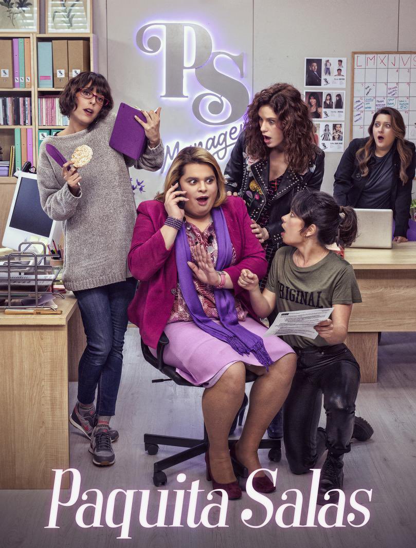 JaviPonzo's tweet photo. Belén Cuesta confirmó en una entrevista que se está preparando una nueva temporada de “Paquita Salas”. https://t.co/memFbSSIDA