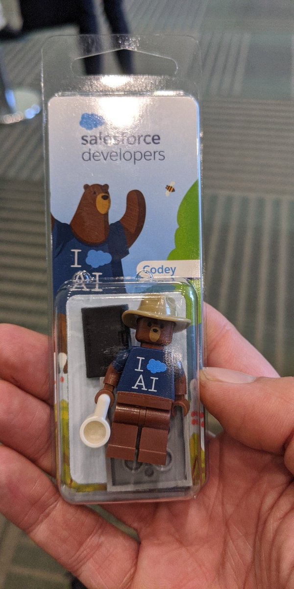 Favorite Swag this year. #df23 Thank you @SalesforceDevs
