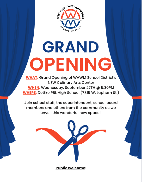 Come check us out!!! Community members welcome!!!
👩‍🍳🧑‍🍳🥘🍳🥮🧁🥩🍲🥣🌮🍕🍪🍔🥙
<a href="/DottkePBLHS/">@DottkePBLHS</a> 
#wawmproud
#WestWayForward