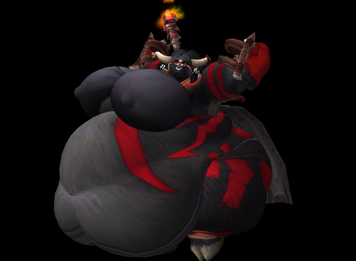 Some of y'all's fatfuck taurens got me in the mood and...

Cow.