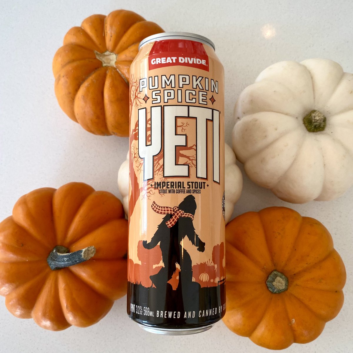 Who’s ready for a Pumpkin Spice Yeti? 👀🍂