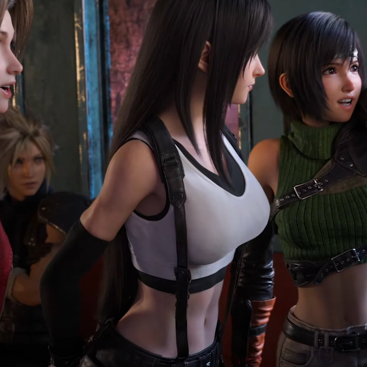 FF7R Rebrith looking real good and gonna be insane, but look at poor tifa's arms😭