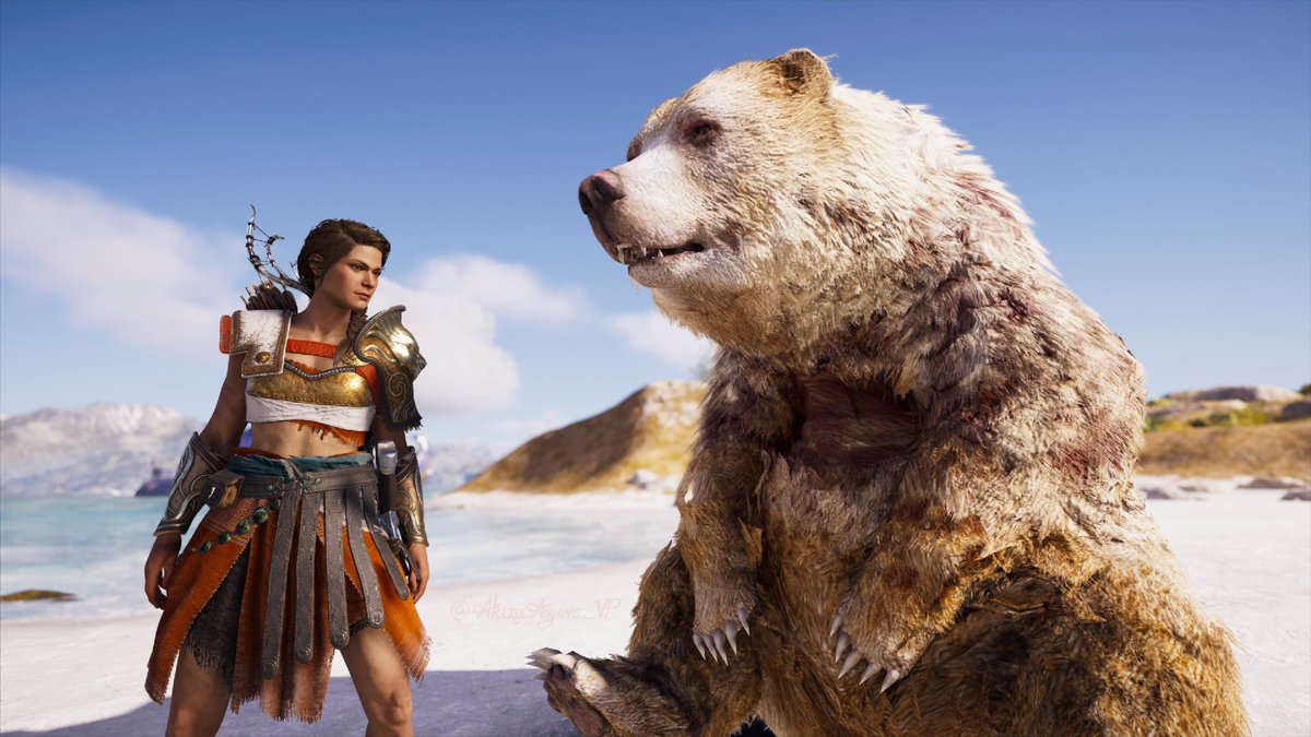 AkiraAoyama_VP's tweet photo. #ACVPThursday "A new friend"

🎮#AssassinsCreedOdyssey 

#CreedScholars #ACVPSisterhood #WIGVP #ACFinest #WomenofAC #WomenInVP #ACAdventures #VPRT https://t.co/PWDWeJrxnN