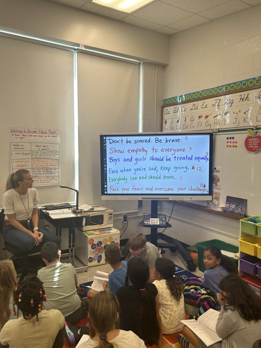 BethWhite24's tweet photo. Loved seeing EL in action today in Mrs. Dupre's class. Students were thinking, talking and writing about reading. @JCPSAsstSuptES https://t.co/WPY9ijbEfR