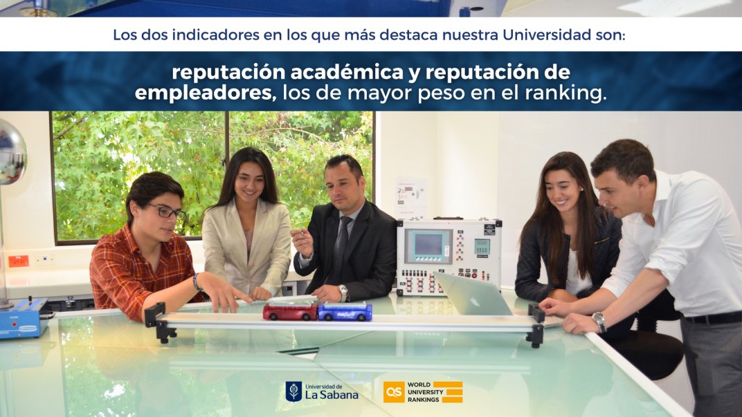 #OrgulloUnisabana | Somos la cuarta mejor universidad privada del país y la sexta en Colombia, según el QS World University Rankings: Latin America &amp; The Caribbean 2024.

El estudio destacó, entre varios elementos, la reputación académica y la Universidad como empresa 🔝👏
