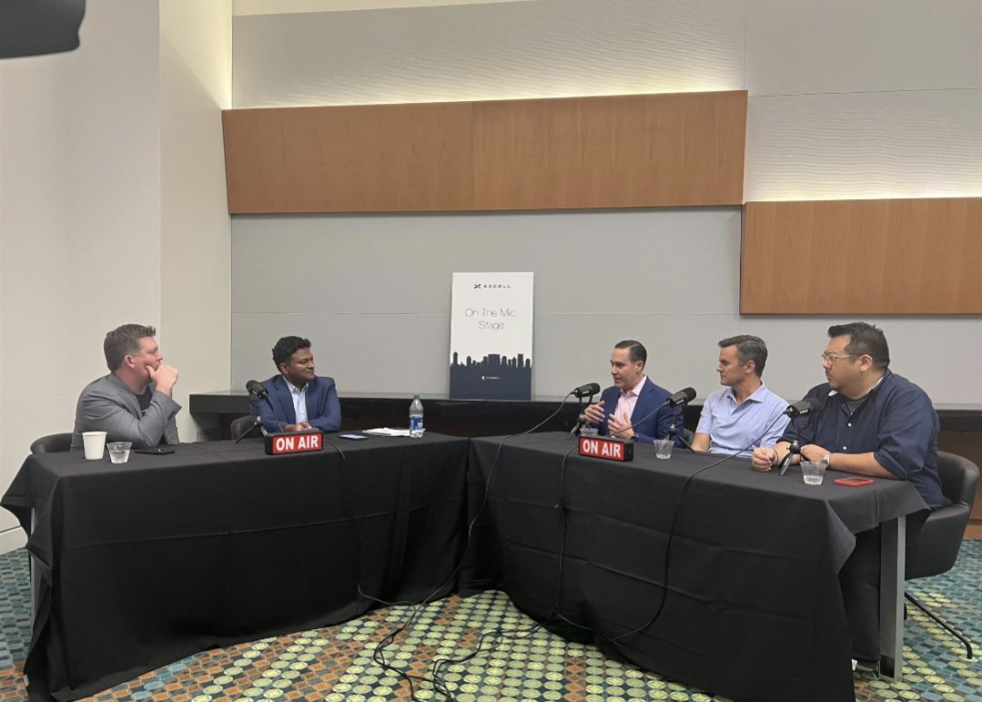 RyanDetrick's tweet image. And with that, #Excell is officially over!

No better way to end an amazing conference than a live streamed @CarsonResearch Facts vs Feelings with some of my favorite people!

Thanks Paul from @bespokeinvest @SamRo and @FrankCappelleri for joining @sonusvarghese and I!

#Excell