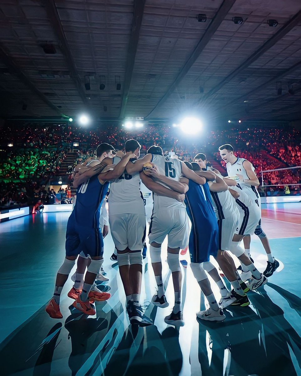 #ItaliaFrancia GIGANTI. 🏐🇮🇹