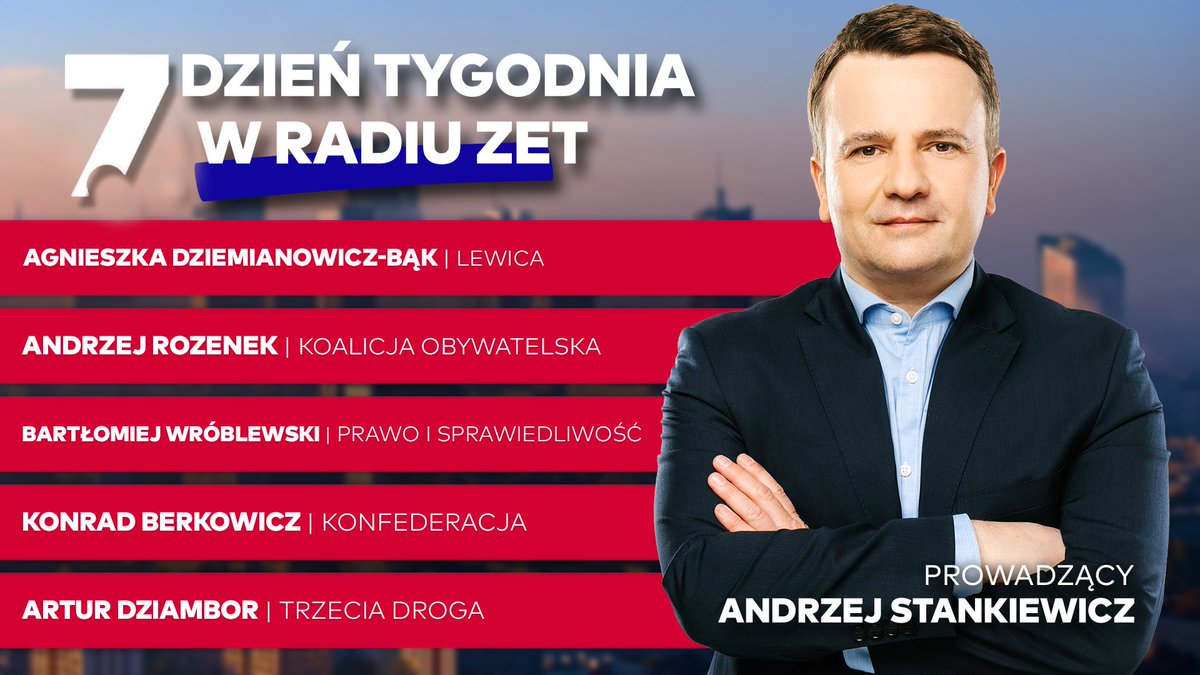 7. Dzień Tygodnia w Radiu ZET tweet media