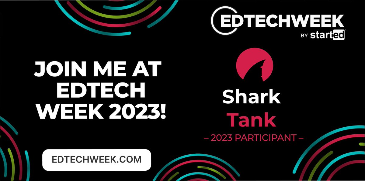 schoolytics's tweet photo. We are excited to announce that @schoolytics is in the finals for the #k12innovation #sharktank at #EDTECHWEEK2023 on Oct. 2!  

Come to NY and see our CEO @aaron_wertman pitch live! https://t.co/zY2S0ByGYm