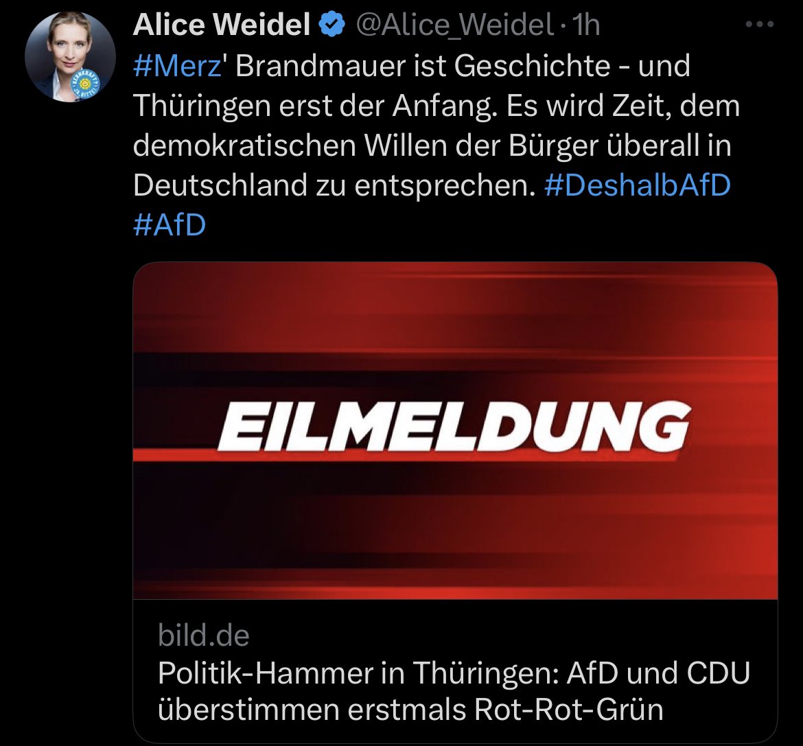 Melissa_Butt_'s tweet photo. Demokratie schützen geht anders @CDU!

Jede gemeinsame Abstimmung von @cdu_thueringen und #noafd ist ein Akzeptanztest für eine Koalition im Herbst 2024.

 @mariovoigt sie machen sich zum Steigbügelhalter der #noafd.

#Thueringen https://t.co/tL5MyQdOkg