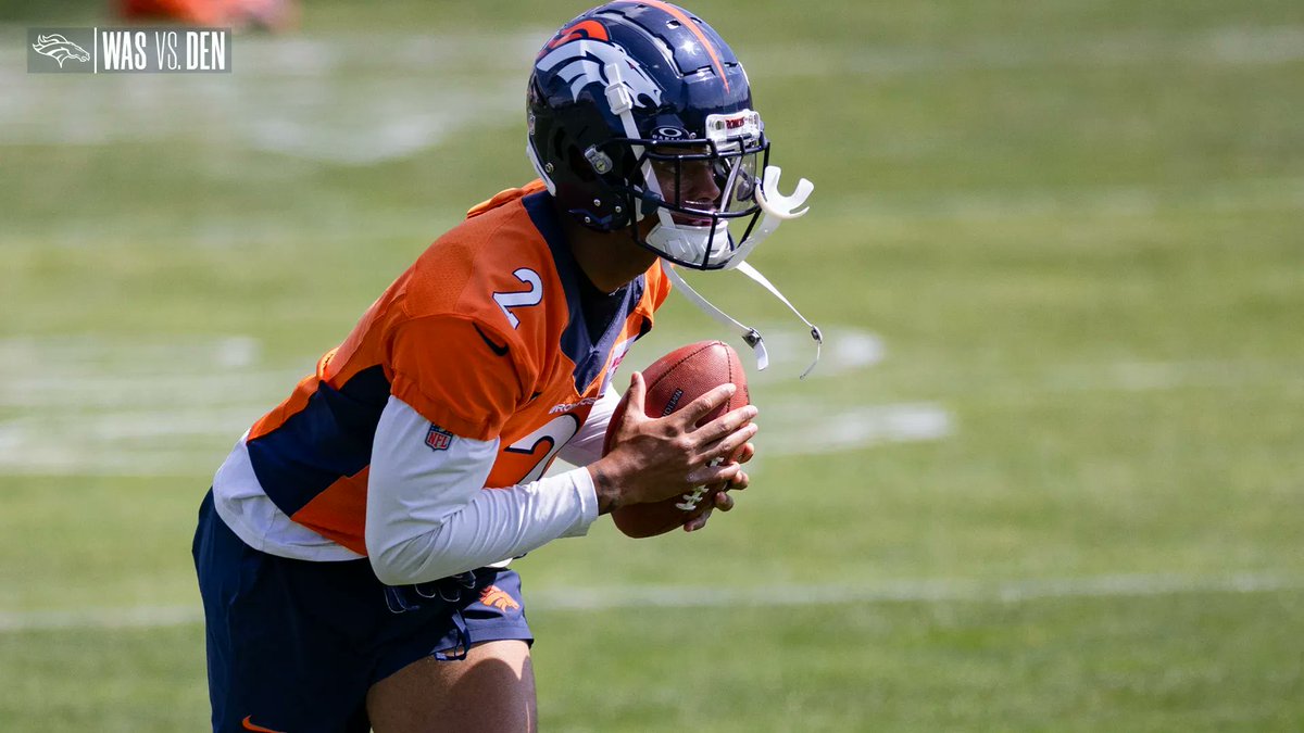 Broncos's tweet image. Week 2 workin&apos;. 💪 

#WASvsDEN 📸 »  bit.ly/48fK83D