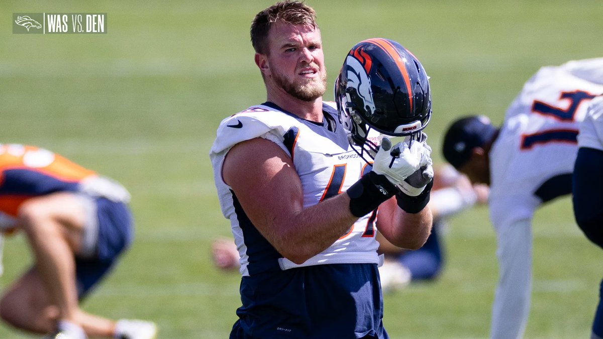 Broncos's tweet image. Week 2 workin&apos;. 💪 

#WASvsDEN 📸 »  bit.ly/48fK83D