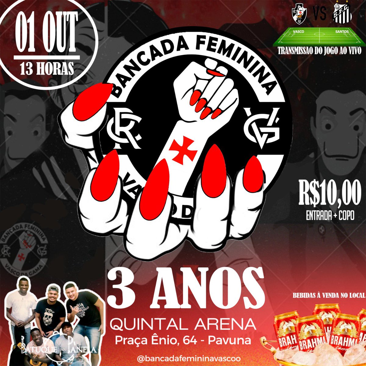 bancadafemininavasco (@bancadafemvasco) on Twitter photo 