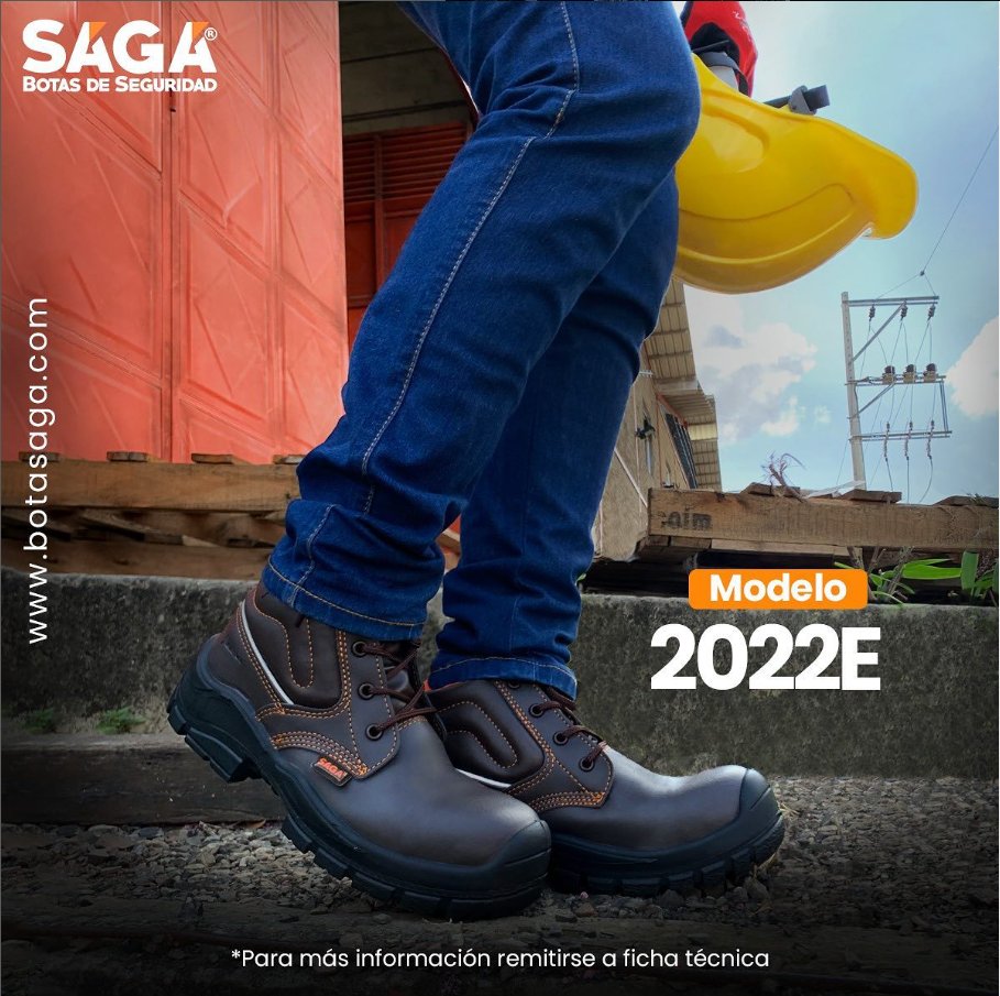 BotaSaga's tweet photo. Modelo 2022-E de la línea operador para que pises fuerte y dejes huella con SAGA.🥾👷

👉Si quieres conocer nuestro catálogo y los distribuidores autorizados visita https://t.co/cHzHuuUBxv

#botasdeseguridad #boots #seguridadIndustrial #Colombia #venezuela🇻🇪 https://t.co/fzE8MvtTY9