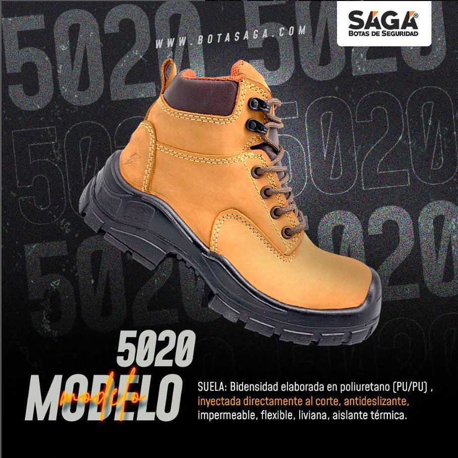 BotaSaga's tweet photo. Modelo 5020 de la línea supervisor. Trabaja #cómodo , #seguro y con #estilo 🙌⚡Usa Botas Saga 👣👟

Entra a nuestra página web 👉👉 https://t.co/cHzHuuUBxv y encuentra más detalles sobre este modelo.

#botasdeseguridad #boots #seguridadIndustrial #colombia🇨🇴 #venezuela🇻🇪 https://t.co/M5iKAxmi7k