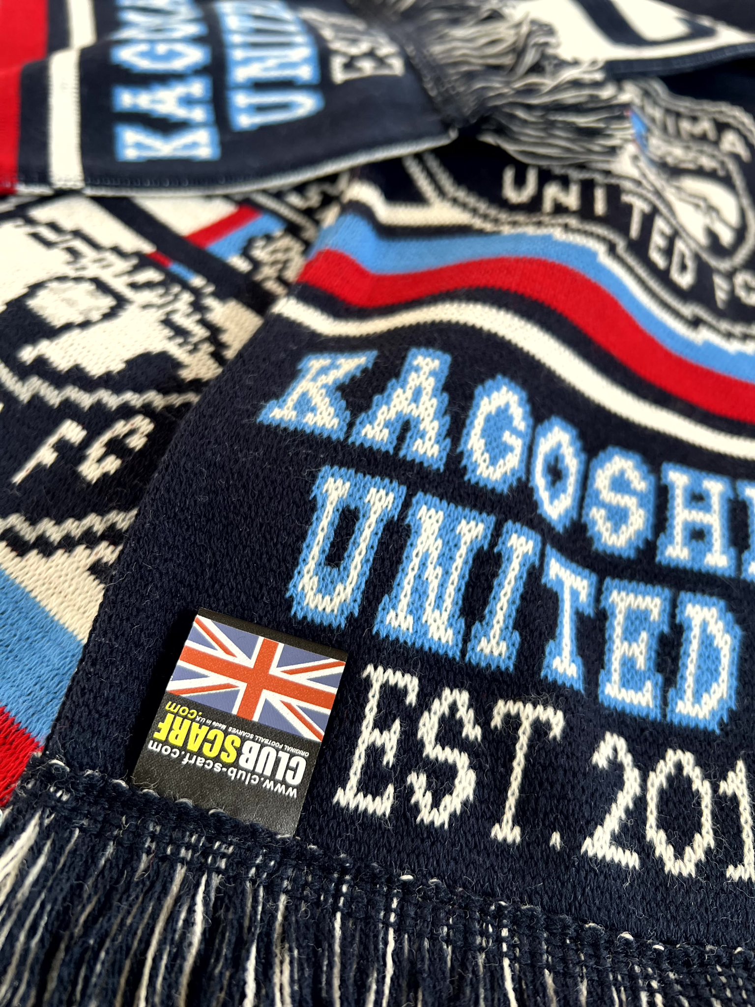 希少】クラブ・ブルッヘ Club Brugge サッカーマフラー UK製