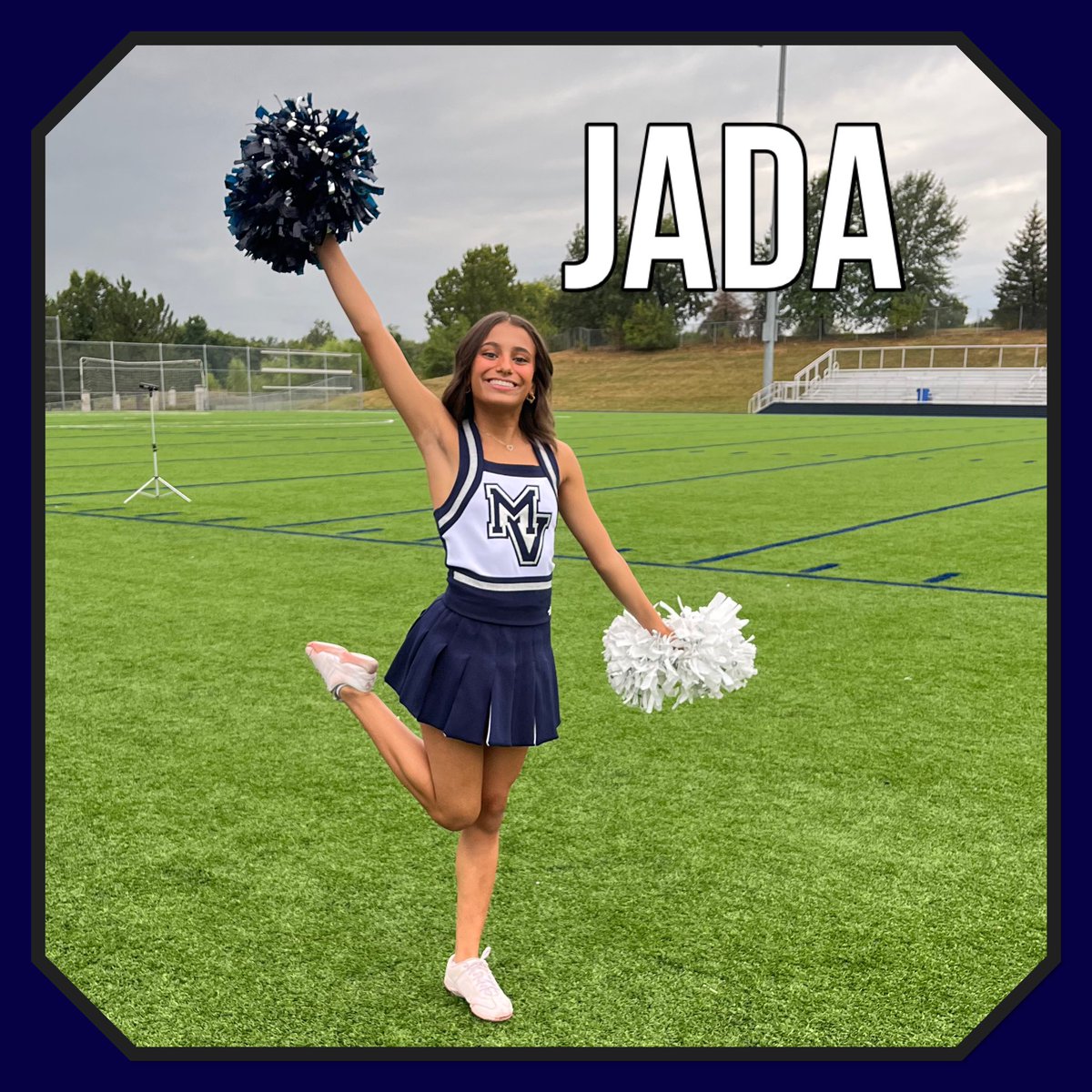 Week 2 Cheerleader of the Week- Jada- 🎀💙🏈