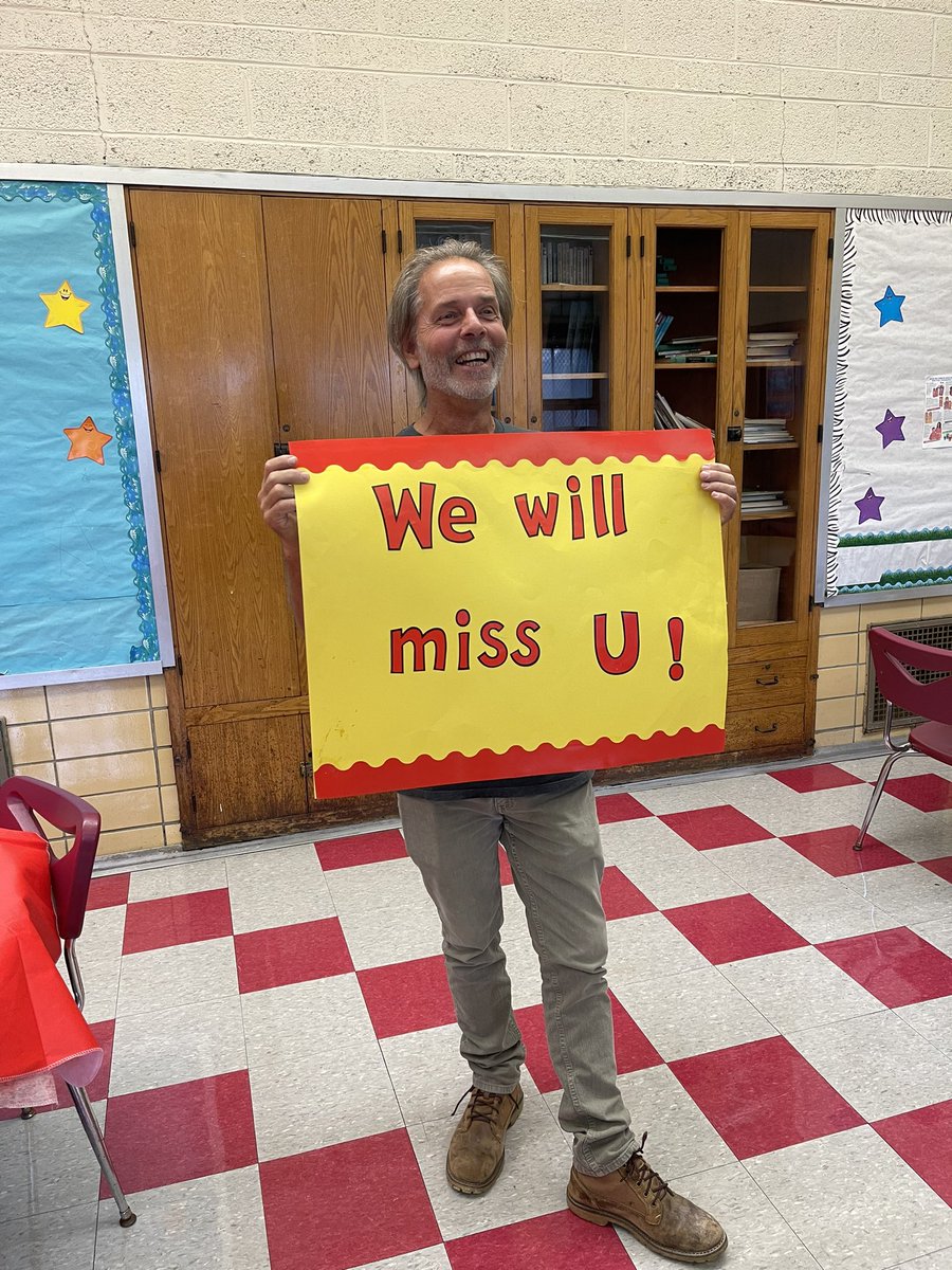 DPSCDEmersonK8's tweet image. On September 8th, Emerson said happy retirement to our longtime Building Engineer Mr. Sulich. He was the best and we will surely miss his presence in the buildings. Enjoy retirement Mr. Sulich, you deserve it! #dpscd