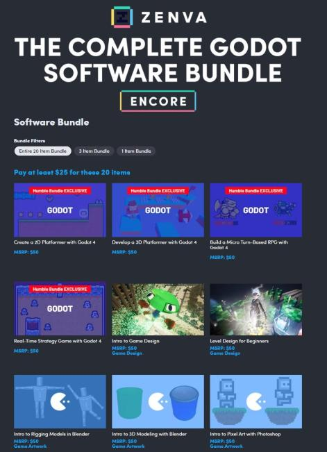 VWGAMEDEV's tweet image. 👀Oh wow @humble&apos;bundle is releasing a @godotengine  bundle. Timing is everything! #unity3d #Unity #UnityEngine #unityruntimefee