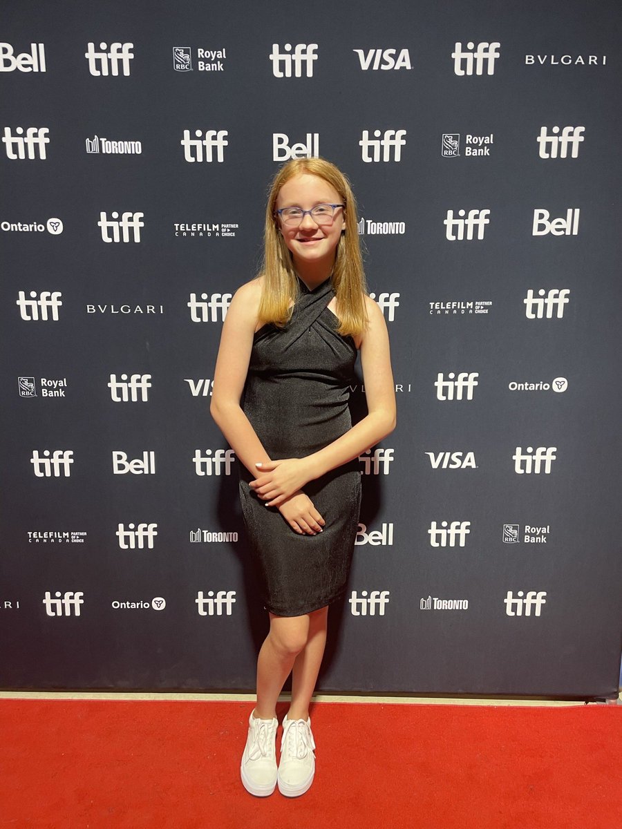 A student in my class attended the Toronto International Film Festival this week for her role in a movie. Bravo … so incredible👏🏻🎥🙌🏻 <a href="/PrincipalCHE/">S. Maher</a> <a href="/cowanelementary/">Cowan Heights School</a>