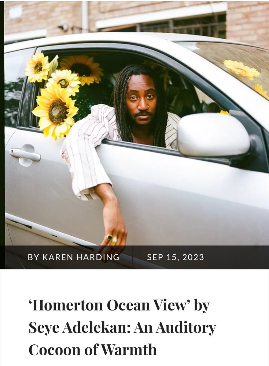 Sounds On The Couch (@soundscouch) on Twitter photo ‘Homerton Ocean View’ by Seye Adelekan: An Auditory Cocoon of Warmth
You can read all about it at couchmag.life ‘Homerton Ocean View’ by Seye Adelekan: An Auditory Cocoon of Warmth
You can read all about it at couchmag.life