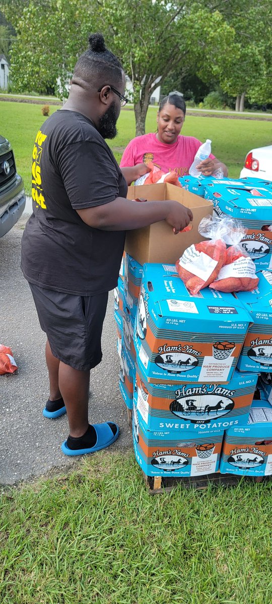 Todays Bladenboro food distribution went amazing! Per usual! #NCAPRI