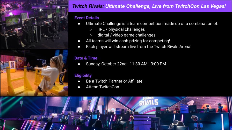 Twitch Rivals on X: What a race! The day 1 challenge of Twitch