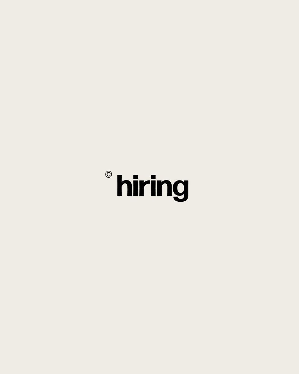 Postings are live. <a href="/adistrictstudio/">District Studio</a> 

- Social lead
- Video editor
- Email lead
- Design + Content

districtstudio.co/careers