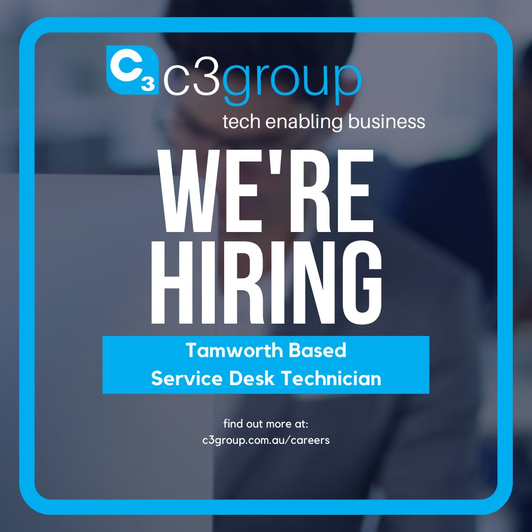 We're looking for a Tamworth based ICT Service Desk Technician to join our team - use your technical know-how to make an impact in this challenging role! 🤓 #WeAreHiring #Tamworth #ICTJobs #ServiceDesk"