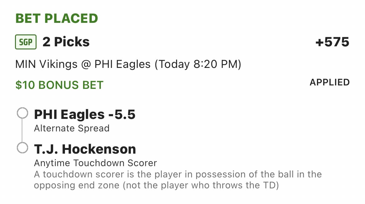 I have two different two leg parlays going tonight. If not one of them hits I’m going to give up gambling for the weekend (besides on texas and the lions) #givemesomesugar