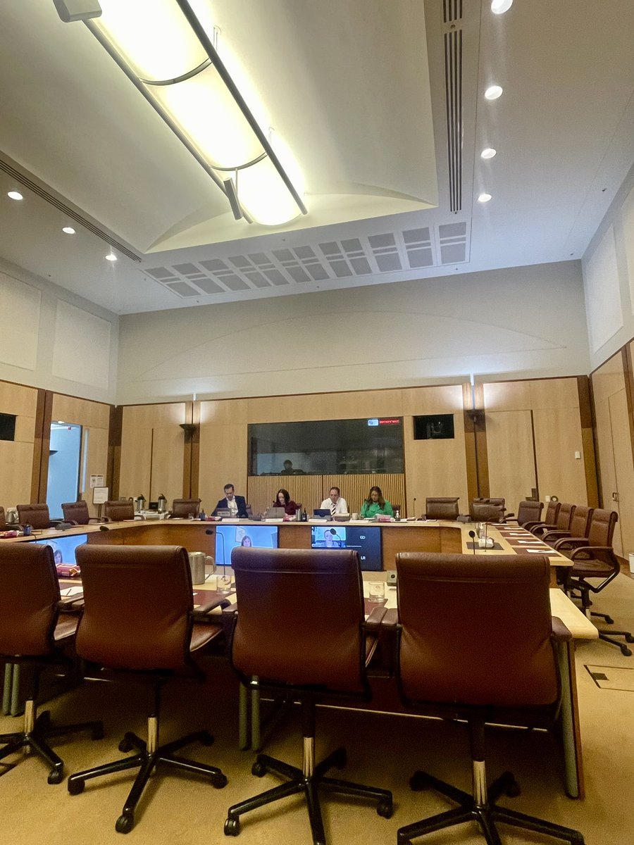 MehreenFaruqi's tweet photo. I’m the #Senateinquiry into my bill to ban greyhound exports. 

Today’s hearing is an opportunity to hear from animal welfare experts and shed light on the utter failure of this cruel industry. 

#BanGreyhoundExports https://t.co/FqdfHZUn5t