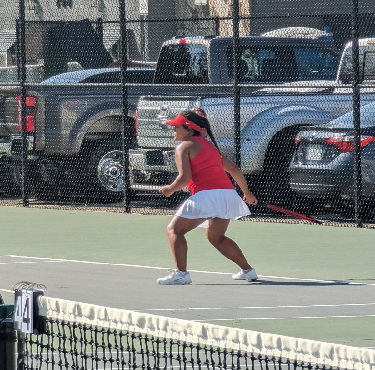 FUHS Girls Tennis taking on Brea today. GOOD LUCK TRIBE!