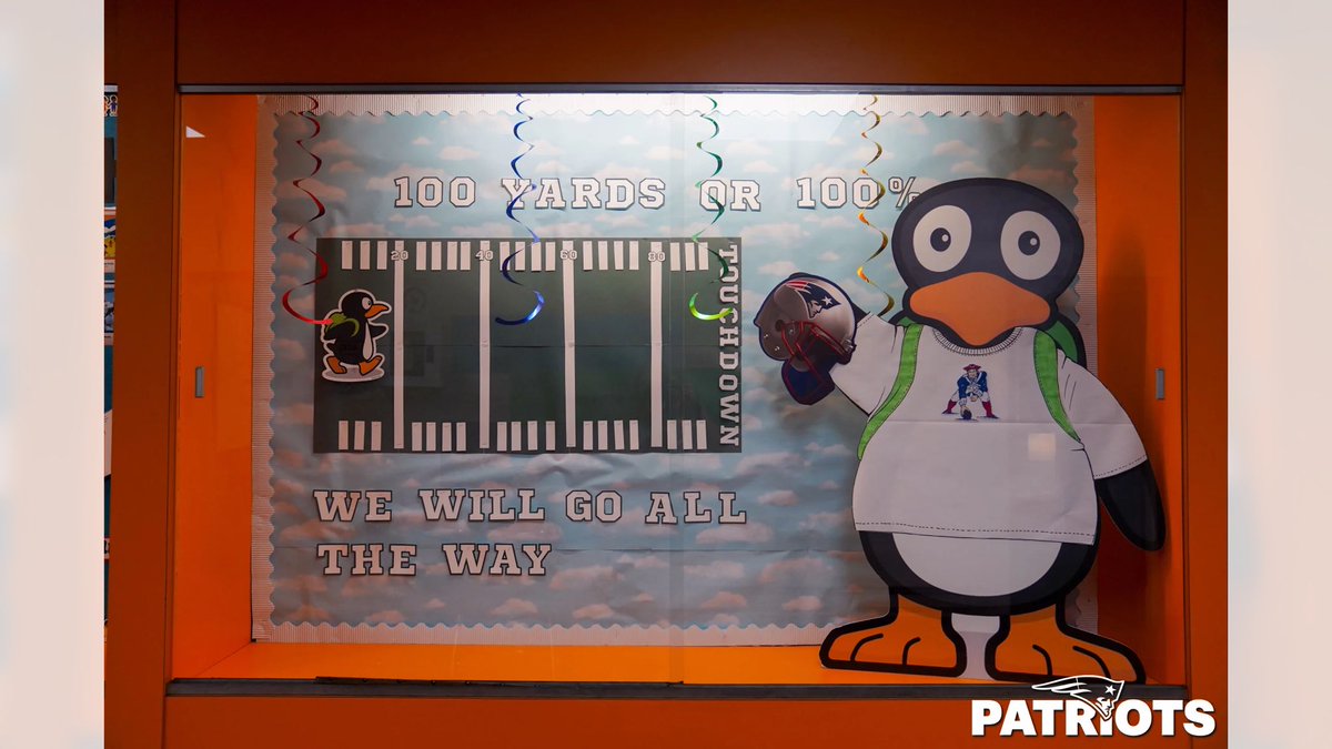 Allison Hamblett (@allisonhamblett) on Twitter photo JiJi had to get in on the fun at Chandler Elementary for getting chosen as <a href="/Patriots/">New England Patriots</a> Adopt-A-School program!! #STMathMa JiJi had to get in on the fun at Chandler Elementary for getting chosen as <a href="/Patriots/">New England Patriots</a> Adopt-A-School program!! #STMathMa