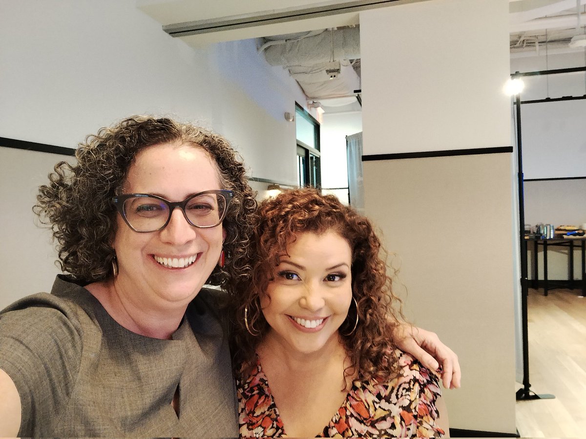 It was so great to meet <a href="/JustinaMachado/">Justina Machado</a> today and sit on a panel with her!  If you haven't seen The Horror of Dolores Roach, you should! Amazing dark comedy with social commentary; you can't get better TV.