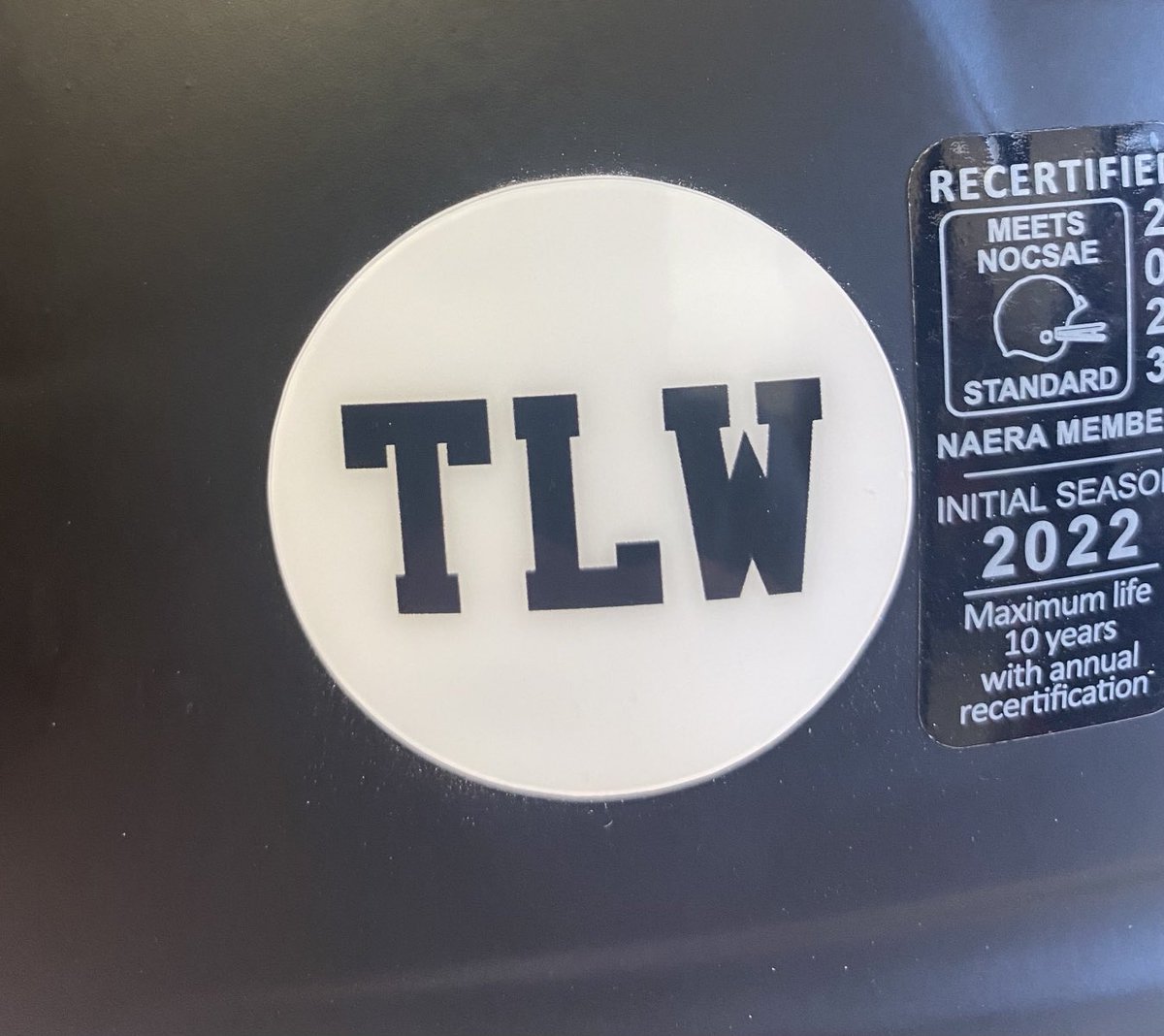 ⁦<a href="/RHS_DAWG_FB/">Rossville HS FB</a>⁩ will wear a TLW (The Lambotte Way) helmet stickers for former Rossville Wrestling coach Cody Lambotte. Cody lost his battle with ALS and he impacted so many of our students. It’s a small tribute to a great friend. #dawgstrong
