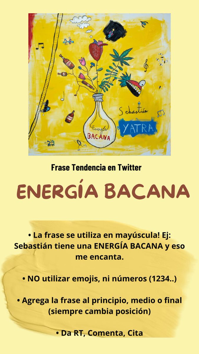 Comenzamos con la tendencia Quién anda por aquí ? Recuerden usar ENERGÍA BACANA