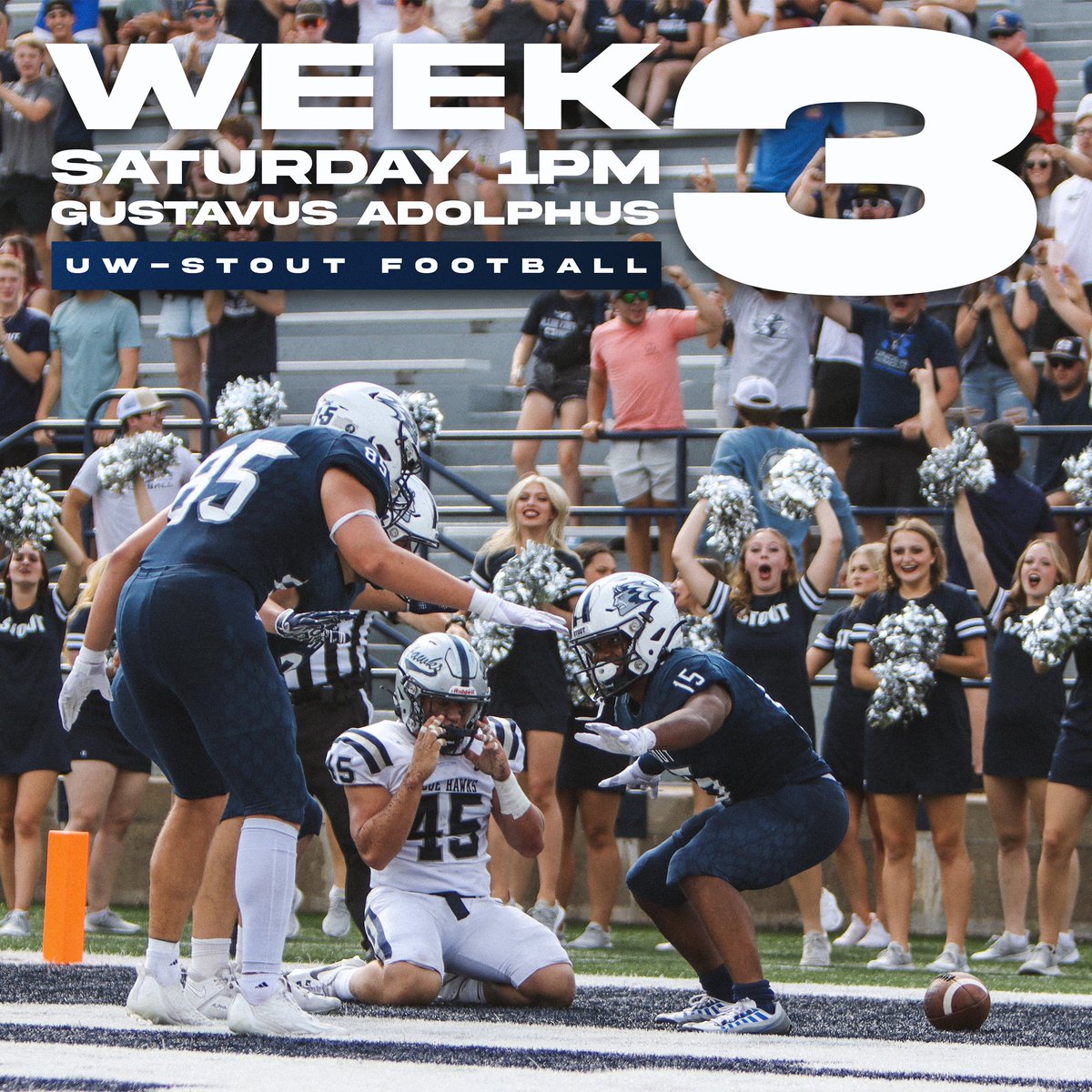 Pack the Don to cap off non-conference play this Saturday at 1 pm!

#BleedBlue