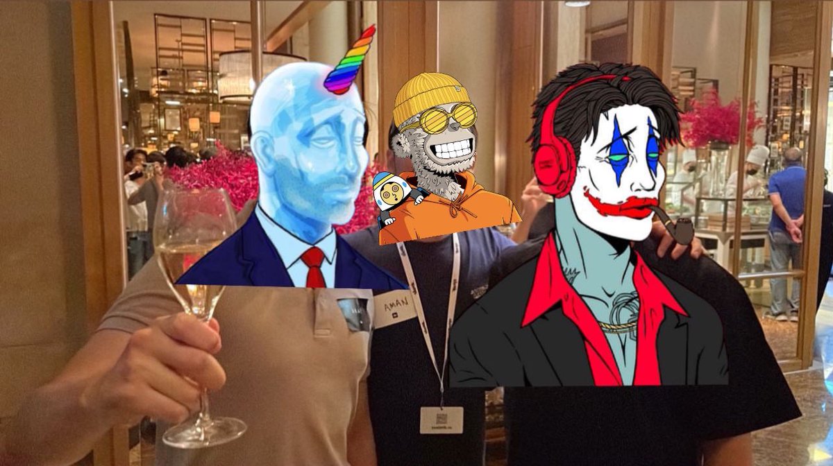 Finally met my brother <a href="/akay_jpeg/">AKAY</a> after knowing him via internet for two years.

Pleasure to meet the legend <a href="/pimpcapital/">PimpCapital</a> again too🫡

Two very genuine brothers who got an amazing vision on web3, life &amp; NFTs.

See you all in Hong Kong s00n.