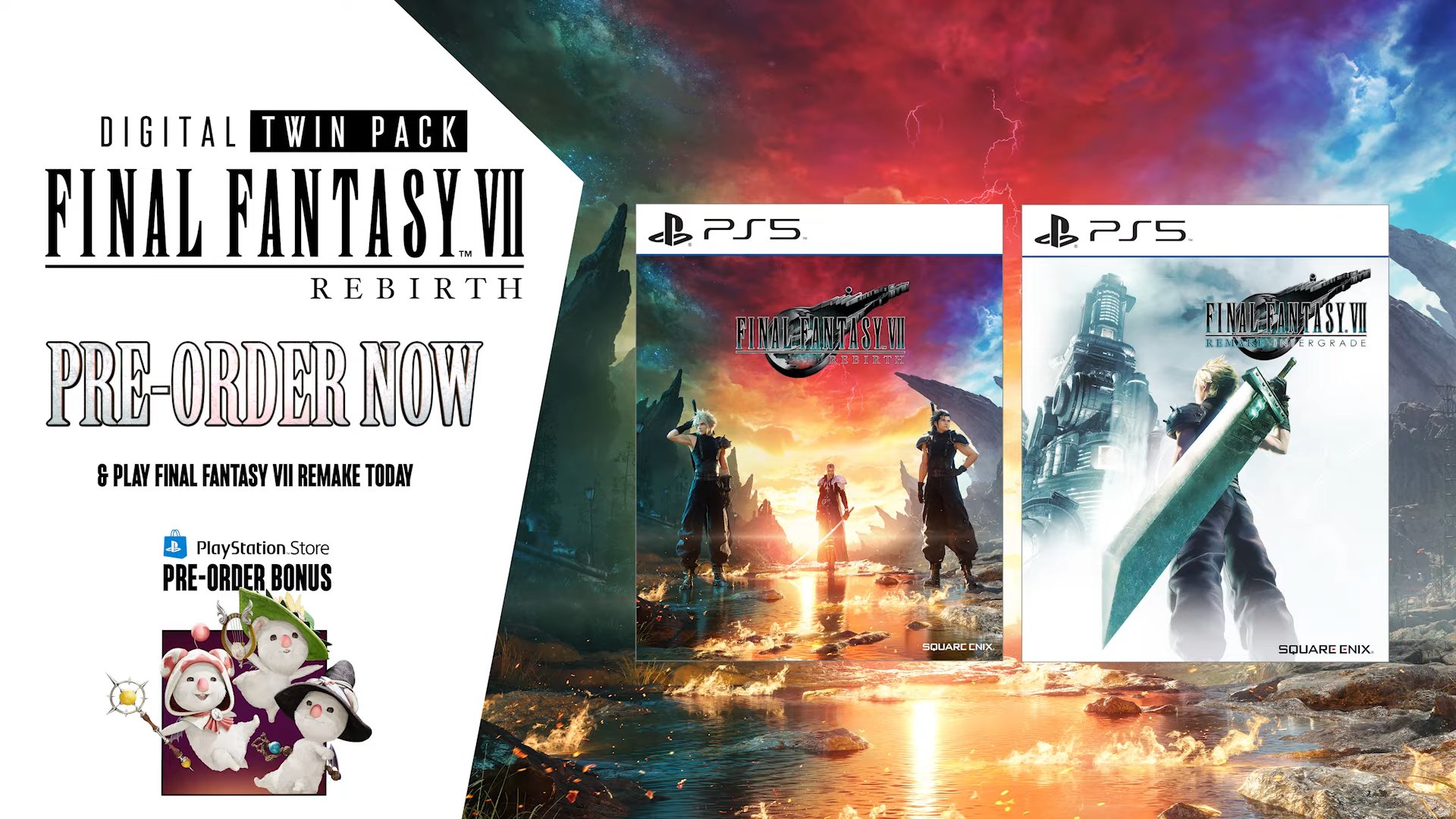 FINAL FANTASY VII REMAKE & REBIRTH Twin Pack