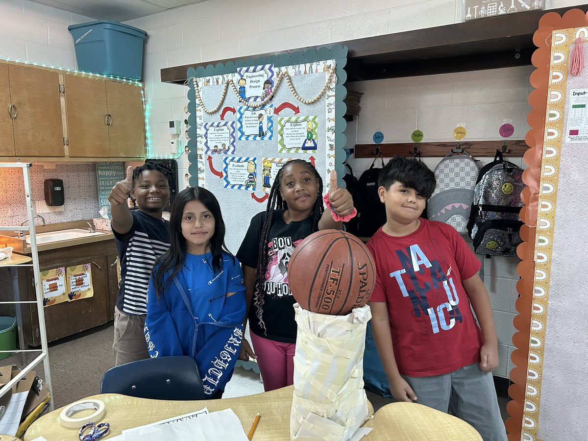 ashleyterry87's tweet photo. We’ve started our year with engineering and design basics. “Mrs. Terry, I used to not really be a science person, but when you were saying we were moving into our science time and what we were doing, I got butterflies in my stomach! #futureready  #wearegrandview https://t.co/7hsvsKxhAC