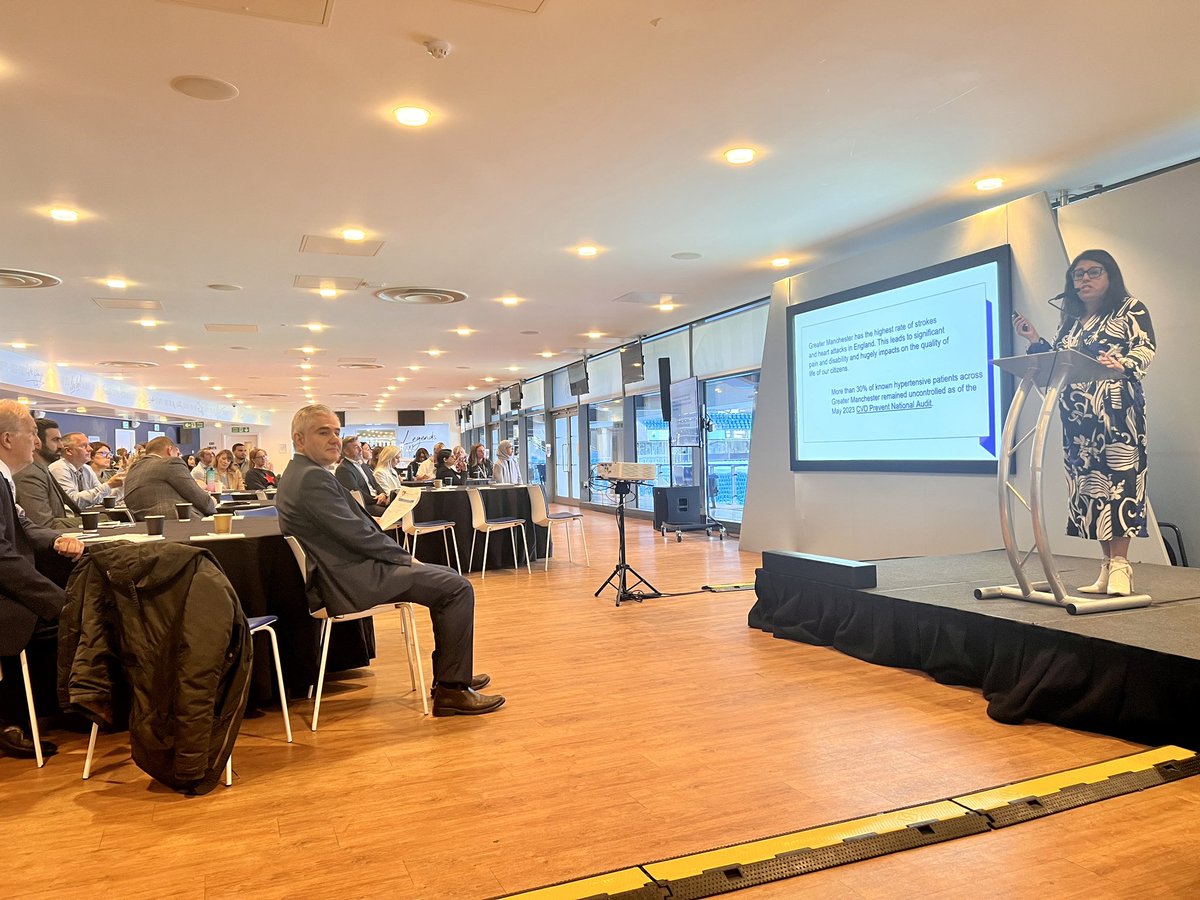 Attended excellent event organised by GM team - Heart of the matter – Greater Manchester’s movement for cardiovascular health and wellbeing. CVD is the leading cause of disability and premature mortality and is intimately linked with health inequalities. Well done <a href="/doctormkumar/">Manisha Kumar</a>