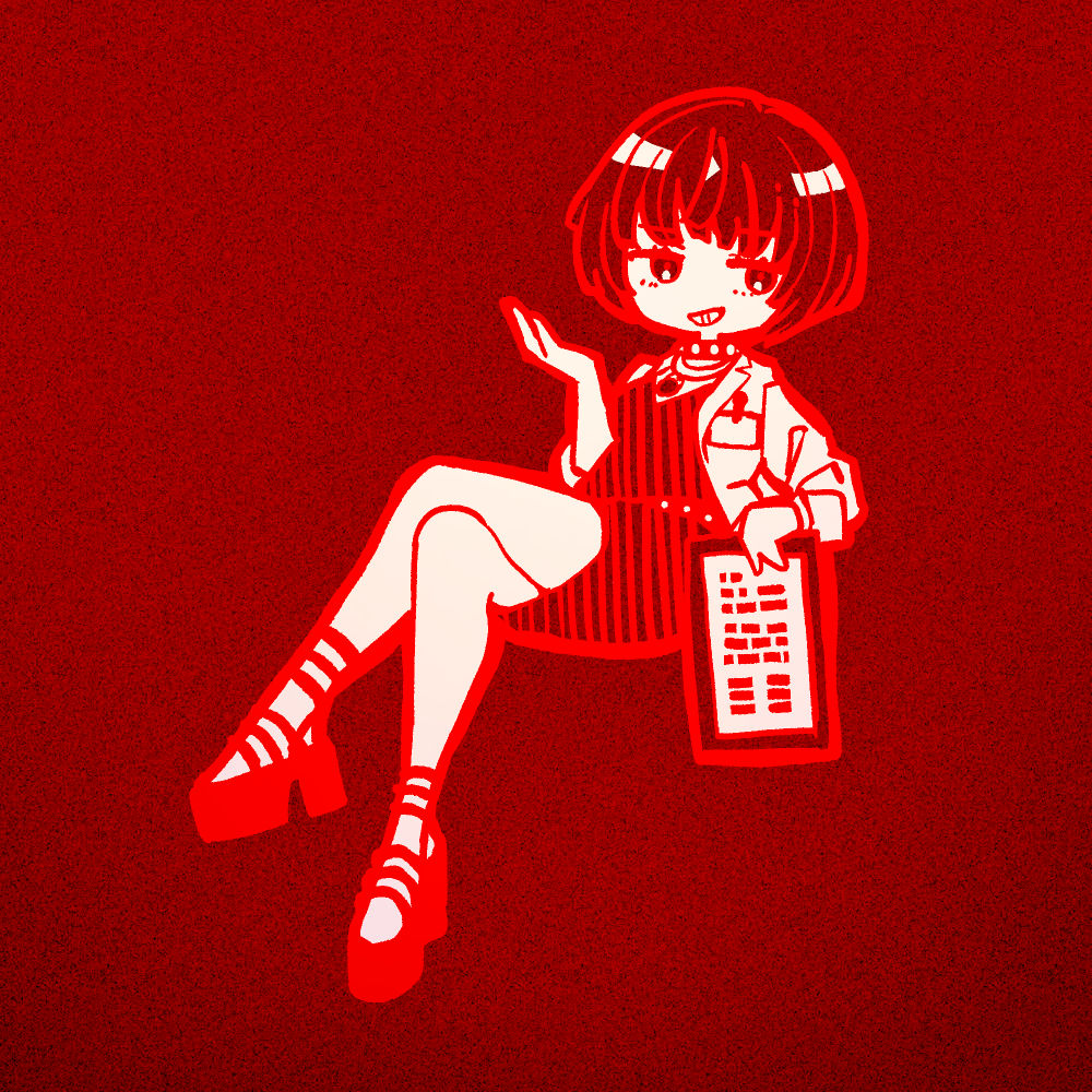 ペルソナ「7周年オメデト～ #P5 #ペルソナ5」|カガミツキのイラスト