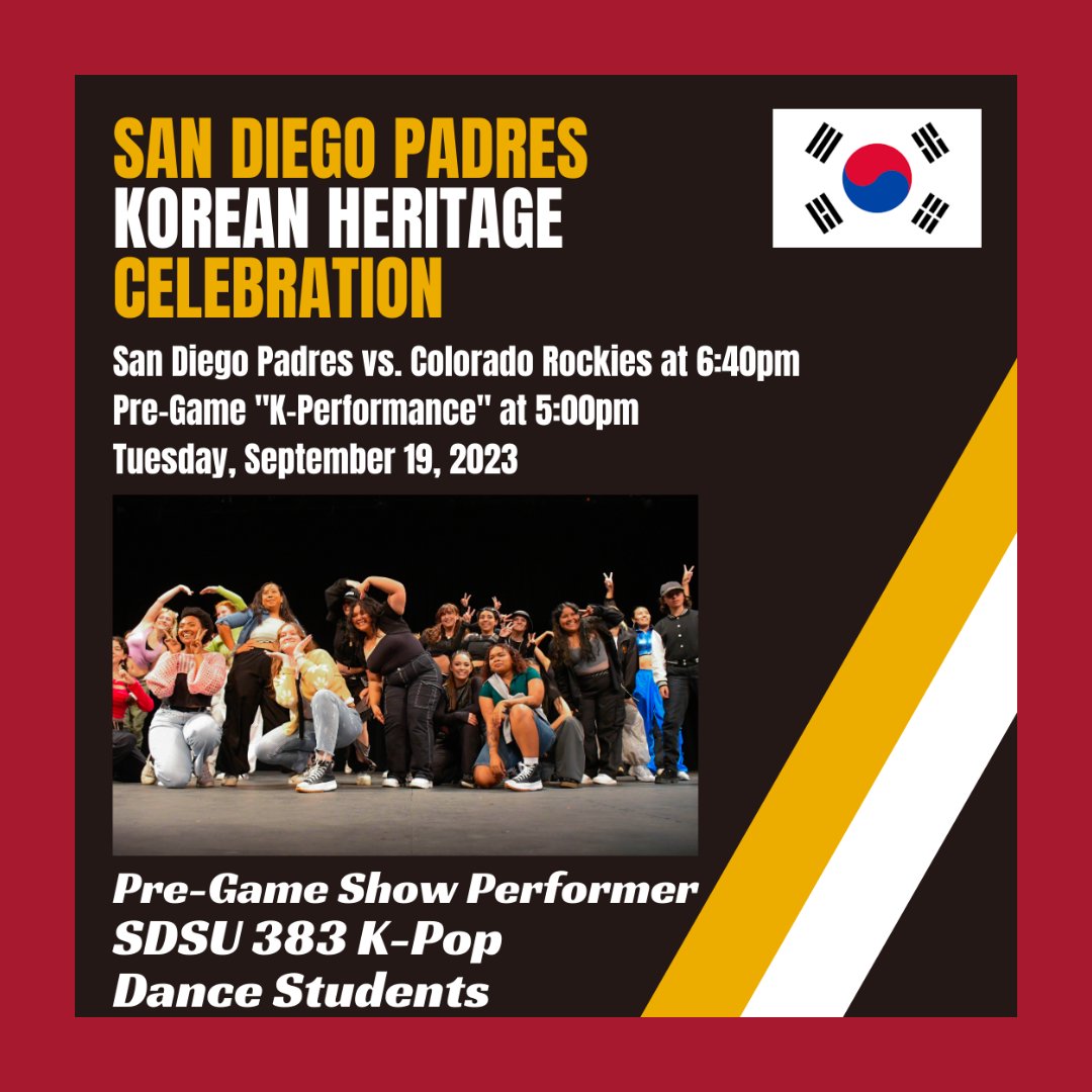 PHOTOS: SDSU K-pop Dance Class Performs at Padres Game