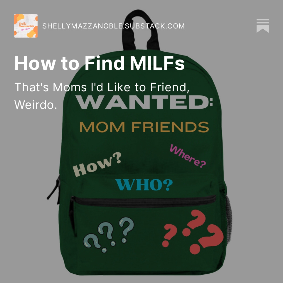 shellymoo's tweet image. Mom friends are crucial to a mother's development and social emotional health. Here's how to find the good ones: open.substack.com/pub/shellymazz…

Read and subscribe so hard-hitting investigative journalism like this goes right to your inbox!