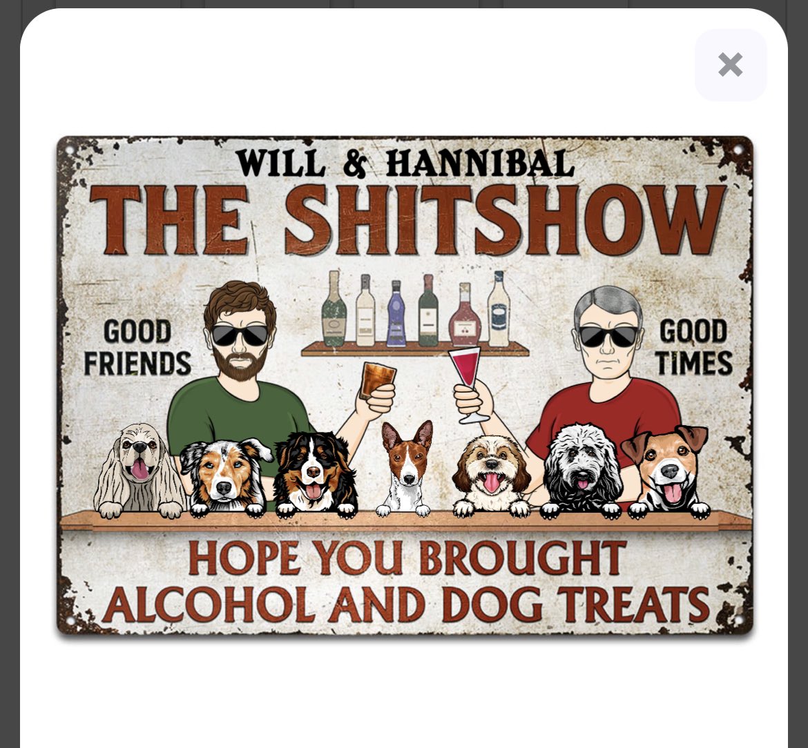 I fucking love this one I really tried to get all the dog breeds right 😂 #murderhusbands