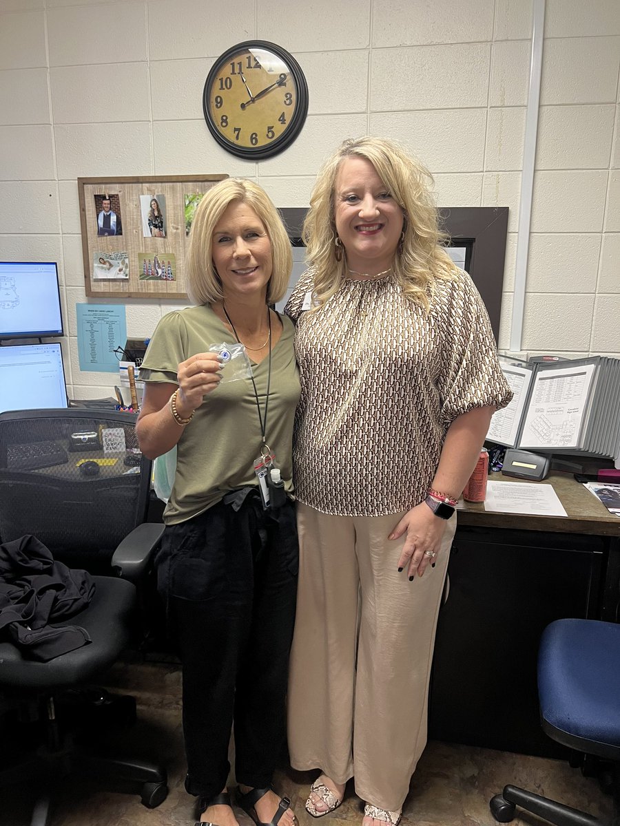 More milestones continue as we say thank you to Mrs. Hale, Mrs. Collins, and Coach Edmondson for their 5 years of service each, and to Mrs. Hebel for her 15 years serving Greenbrier students!  We are #GreenbrierProud to have you at GHS!