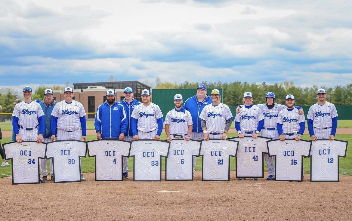OhioChr_BB's tweet photo. CALLING ALL OHIO CHRISTIAN BASEBALL ALUMNI!!

OCU Baseball is excited to announce that the alumni game will be October 7th. If you have any questions please dm or reach out to Evan McDonald at emcdonald@ohiochristian.edu . EXCITED TO SEE EVERYONE BACK! More updates soon! https://t.co/JLbYlmVK3m