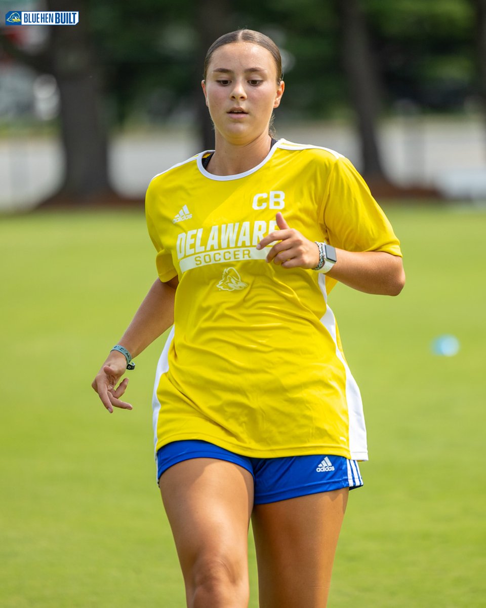 Maggie Groh is the 8th player to score a goal for the Blue Hens this season! 🔥