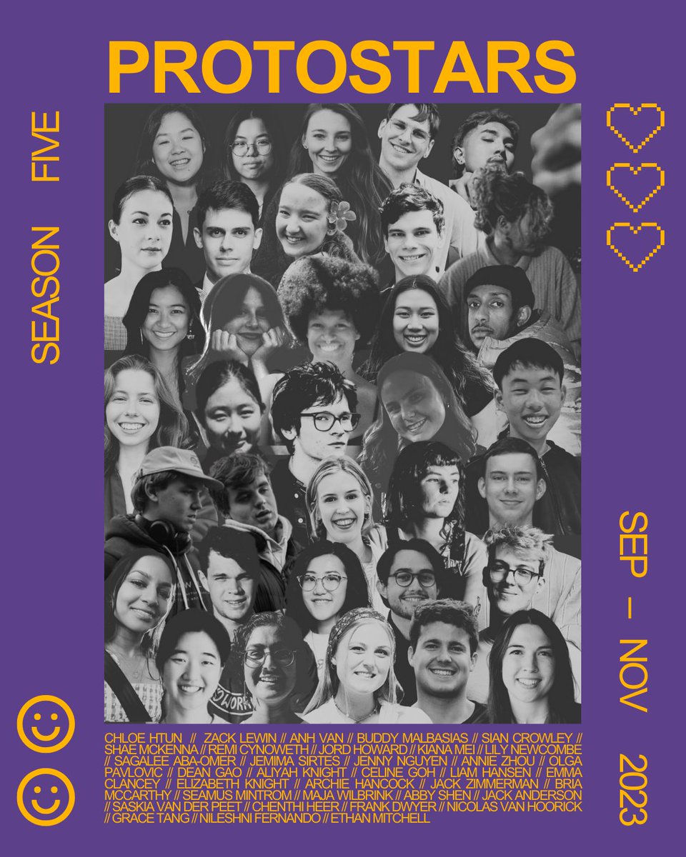 Introducing our newest Protostars who are joining us for Season 5! ❤️‍🔥💫

This season we've got people making space lasers, flight simulators, and someone using mushrooms and fungi to create art 👀

Read all about them here 👉 metacreativity.substack.com/p/introducing-…