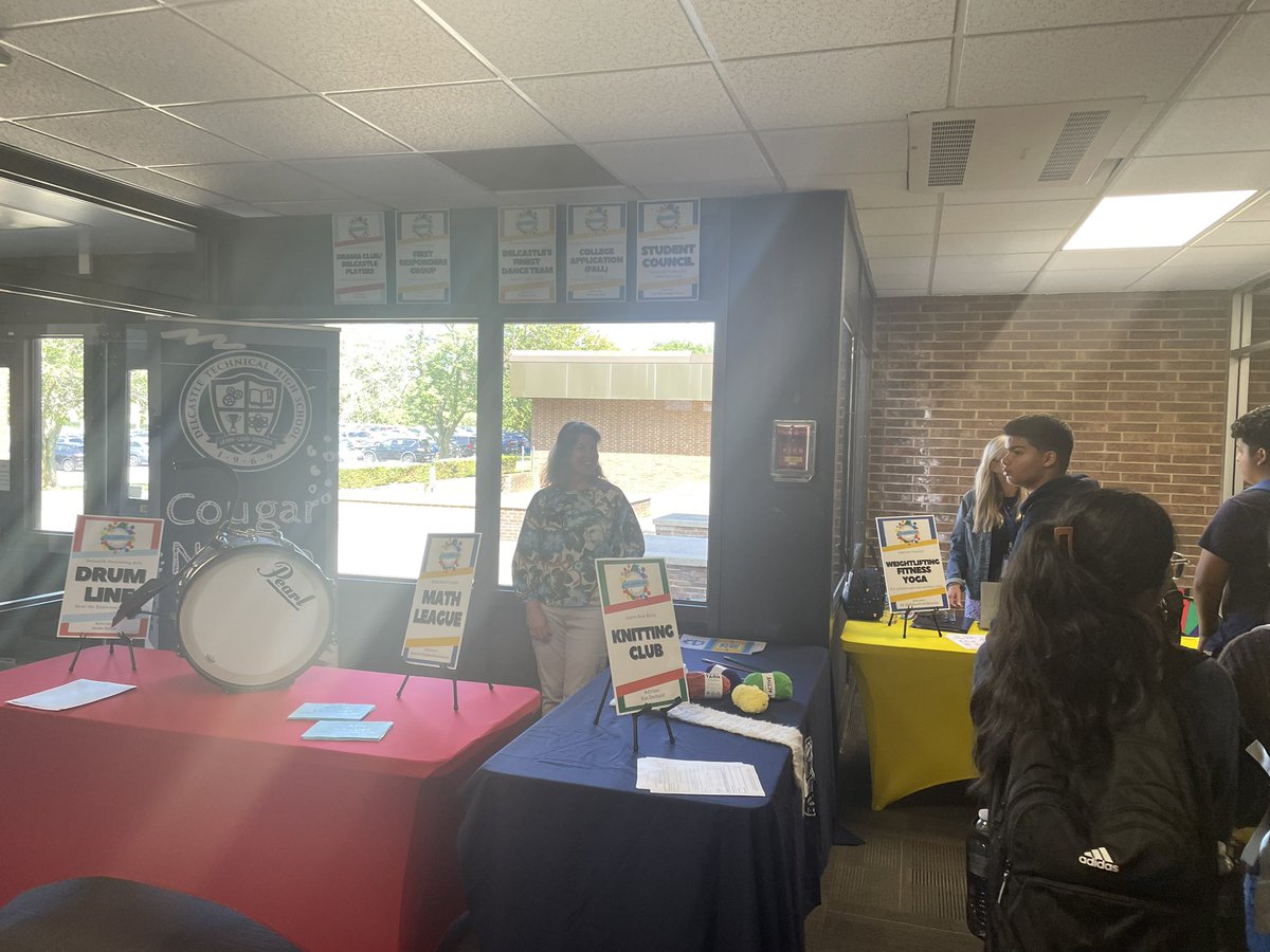 Activity Fair at DTHS

Held during the lunches to expose our students to all of our activities.